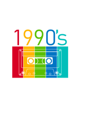 【MEMBER ONLY】HTVRONT Free SVG File for Download - 90‘s