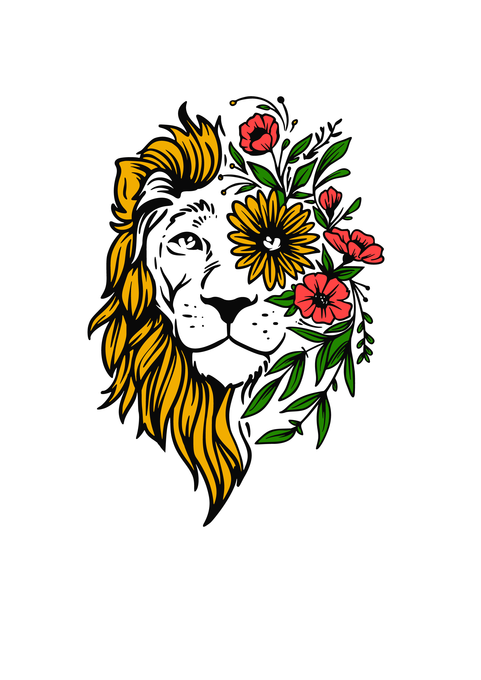 Lion SVG File Free Download | Lion King SVG for Vinyl – HTVRONT