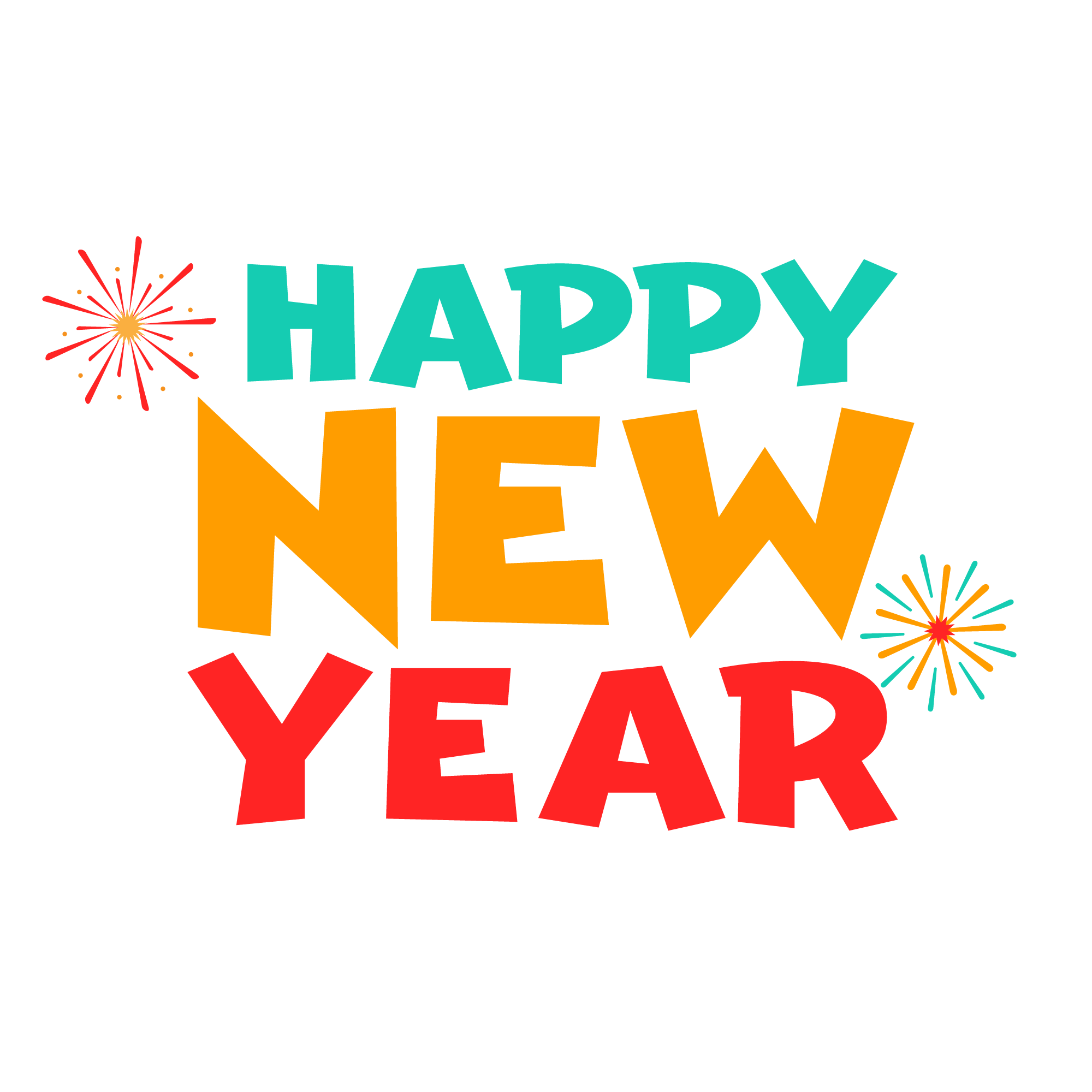 Happy New Year Svg Free Download File For Cricut Htvront