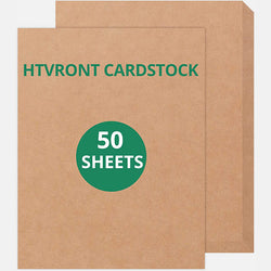 Brown Cardstock Paper - 8.5" x 11" 50 Sheets