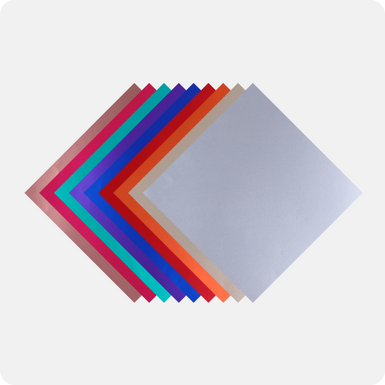 Multicolor Puff Vinyl Heat Transfer - 8 Sheets Assorted Colors （12“x10）