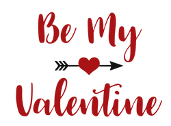 【MEMBER ONLY】HTVRONT Free SVG File for Download - Be My Valentine