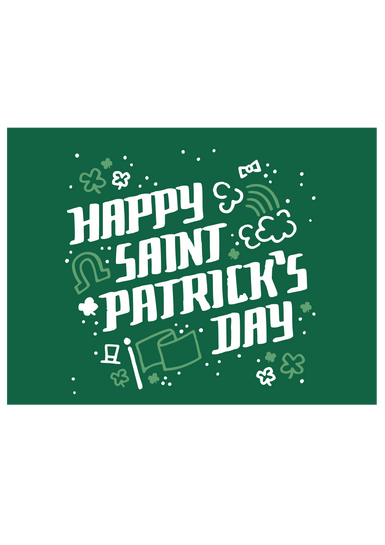 【MEMBER ONLY】HTVRONT Free SVG File for Download - Happy St Patrick's Day