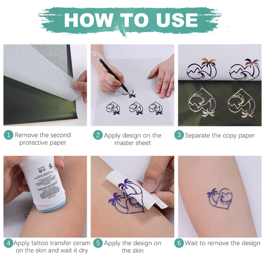 How to Use Tattoo Paper for Inkjet  Laser Printers  iCraftVinyl