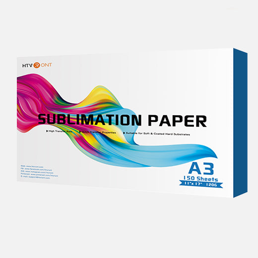  A-SUB 110 Sheets Sublimation Paper and 10 Sheets Dark