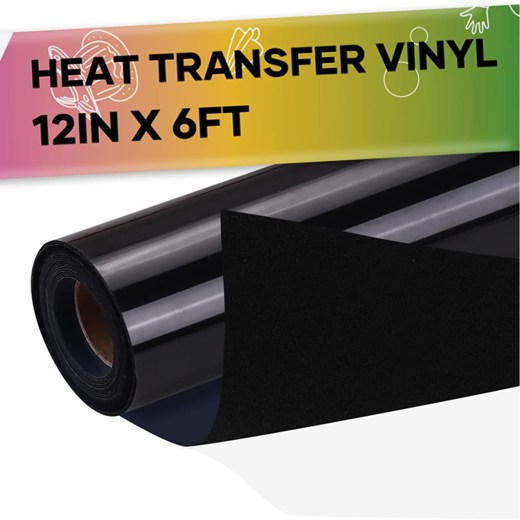 HTVRONT Heat Transfer Vinyl White HTV Rolls