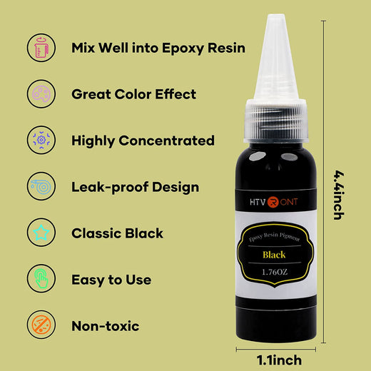 System Three Black Epoxy Paste Pigment, 2 oz.
