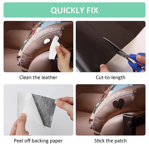 Cheap Self-Adhesive Leather Repair Tape Sofas Repairing Patch Couches Bags  Stick-on Furniture Repair Stickers Home