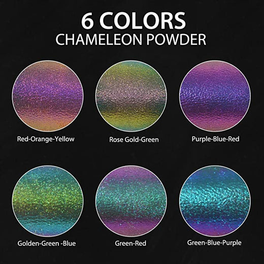 Chameleon Mica Powder, Color Shift Powder, Holographic Pigment