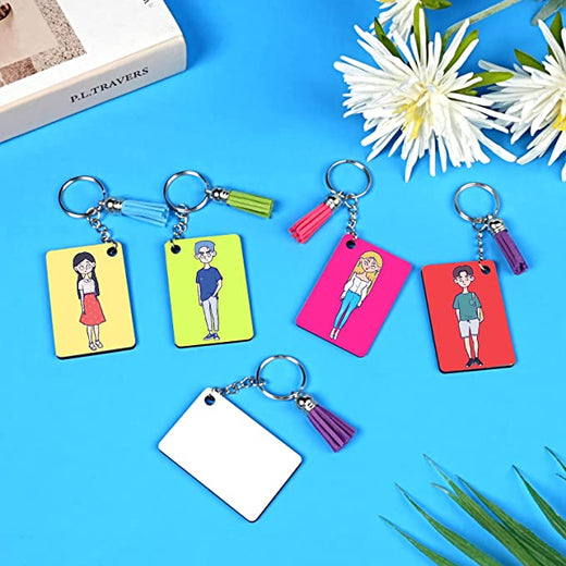 Sublimation Acrylic Keychain Blanks – Nook-A-Lickle Creations