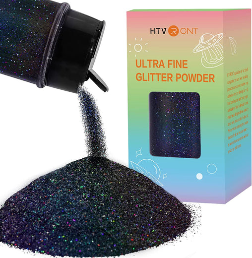 HTVRONT Holographic Chunky Glitter - 100g Blue Glitter for Resin