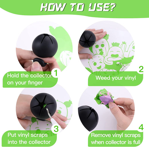 Made Easy For Your Crafting Time  Vinyl Weeding Scrap Collector