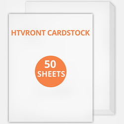 White Cardstock Paper - 8.5" x 11" 50 Sheets