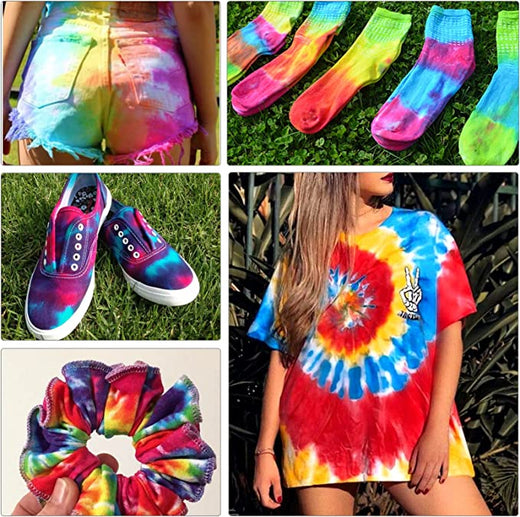  HTVRONT Tie Dye Kit - 26 Colors Pre-Filled Bottles Tye Dye  Kit, Permanent Non-Toxic Tie Dye Kits For Adults And Kids, Tie Die Kit For  Group Handmade Creative Activity