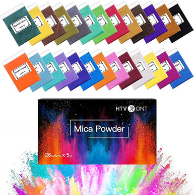 Mica Powder for Epoxy Resin 130g - 26 Colors [Clearance Sale]