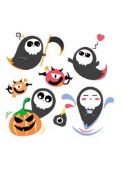 【MEMBER ONLY】HTVRONT Free SVG File for Download - Halloween Cute Ghost SVG