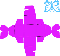 【MEMBER ONLY】HTVRONT Free SVG File for Download - Butterfly Handmade Box