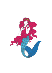 【MEMBER ONLY】HTVRONT Free SVG File for Download - Glitter mermaid