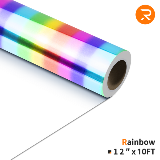 Metallic Heat Transfer Vinyl Roll - 12"x10FT (6 Colors Available)[Clearance Sale]