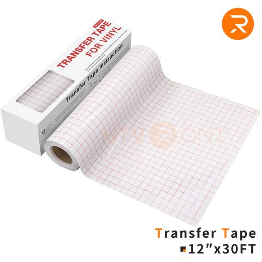 Clear Transfer Tape for Vinyl Adhesive and HTV Heat Transfer Paper Sheets Paper