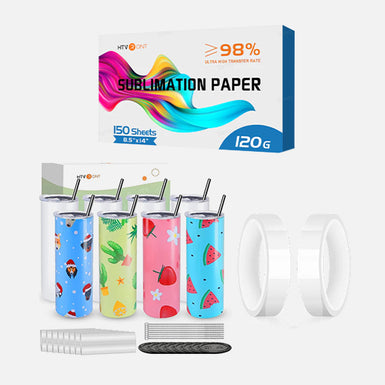 HTVRONT Sublimation Paper 11x17 Inches - 150 Sheets Excellent Ink Release  Sublimation Transfer Paper for Tumblers, Mugs, T-shirts