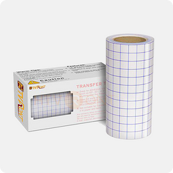 Clear Vinyl Transfer Tape Roll: 6" x 10 Ft