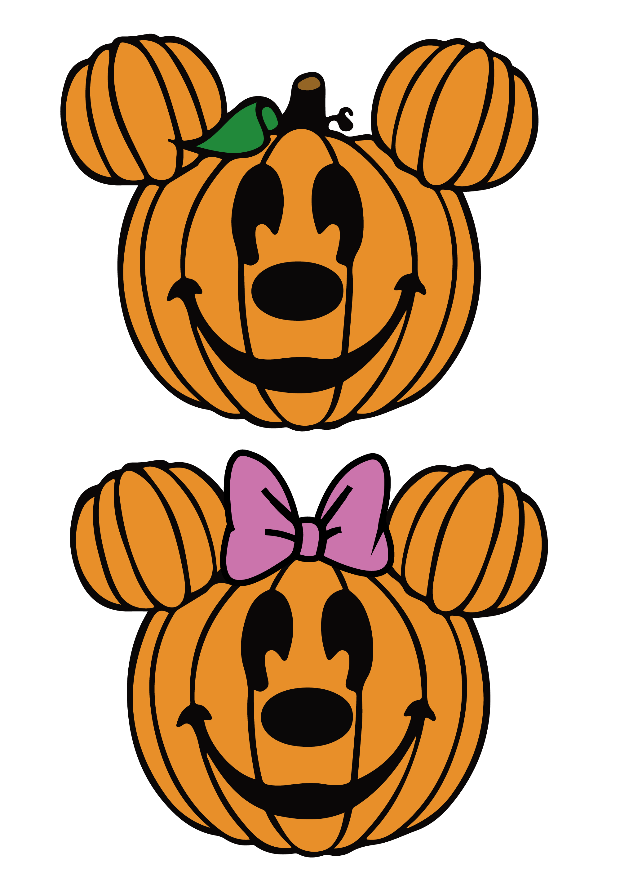 Pumpkin SVG Free File for Halloween – HTVRONT