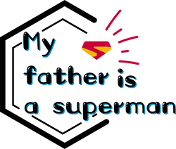 【MEMBER ONLY】HTVRONT Free SVG File for Download - My father is a superman