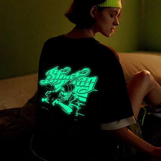 Glow in the Dark Heat Transfer Vinyl HTV T-Shirt 12Wide Roll Iron