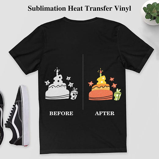 Making a shirt with sublimation vinyl #fyp#sublimation#sublimationviny