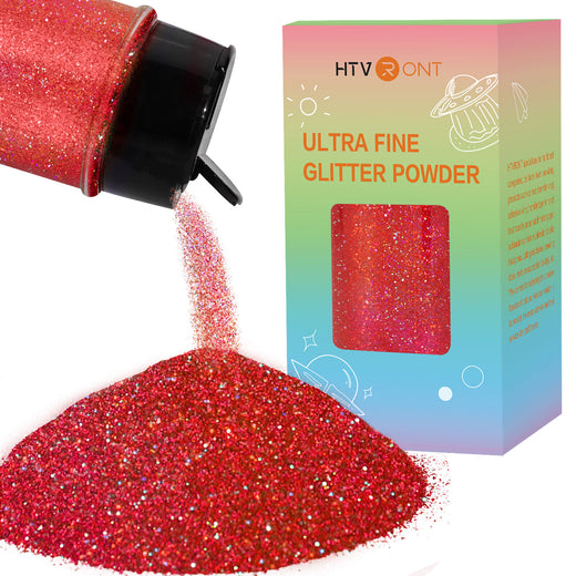 100 Grams Red Bulk Packs Extra Fine Glitter, For Nail Art Festival Body Art  , Glitter Dust Laser Powder