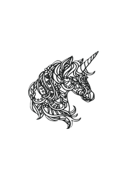 【MEMBER ONLY】HTVRONT Free SVG File for Download - Unicorn